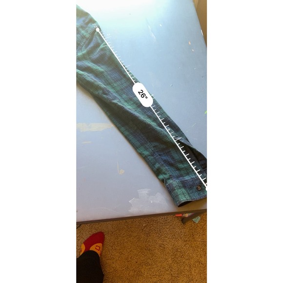 L.L. Bean Plaid Flannel‎ Shirt - Mens Medium - Picture 7 of 7